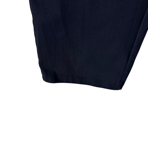 Susan Graver Weekend Size XL Pull On Pant Black Cotton Blend Stretch Comfort - Picture 12 of 16